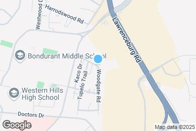 Map image of the property - 147 Woodgate Rd