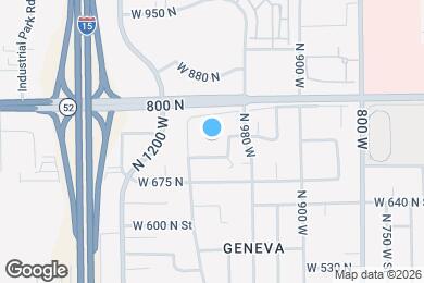 Map image of the property - 752 N 1060 W