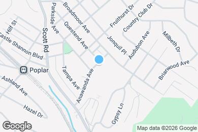 Map image of the property - 412 Anawanda Ave
