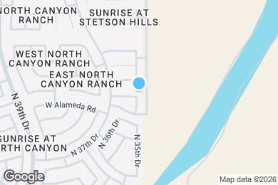 Map image of the property - 24229 N 35th Dr