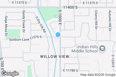 Map image of the property - 992 Sunburn Lane 11575 S