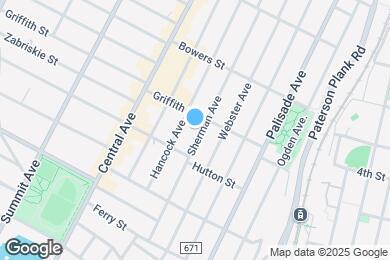 Map image of the property - 107 Sherman Ave