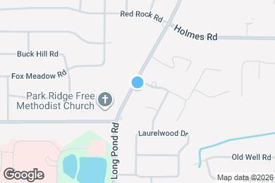Map image of the property - 1428 Long Pond Rd