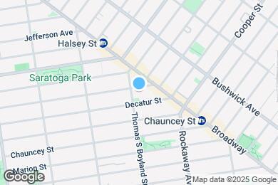 Map image of the property - 800 MacDonough St