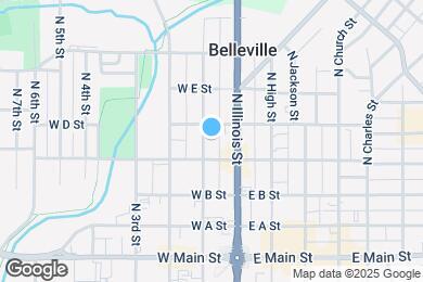 Map image of the property - 316 N 1st St