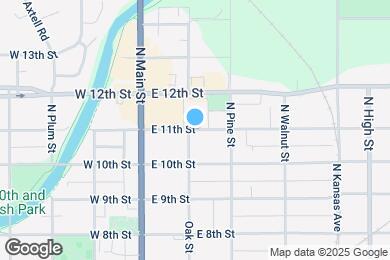 Map image of the property - 207 E 11th St