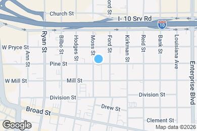 Map image of the property - 616 Pine St