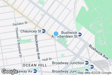 Map image of the property - 1801 Broadway