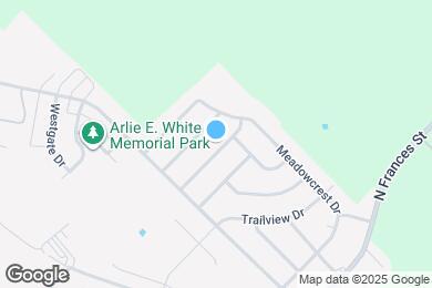 Map image of the property - 1821 Ridgecrest Dr