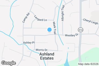 Map image of the property - 1957 Westley Dr