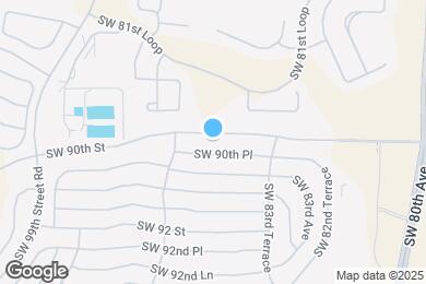 Map image of the property - 8530 SW 90th St