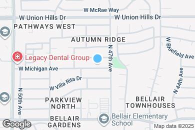 Map image of the property - 4726 W Michigan Ave