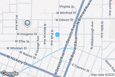 Map image of the property - 311 N Arcadia Ave