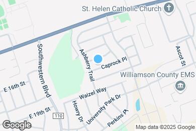 Map image of the property - 2313 Caprock Pl