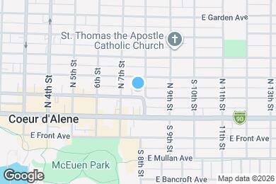 Map image of the property - 717 E Lakeside Ave
