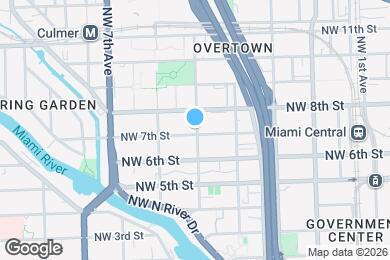 Map image of the property - 742 NW 5th Ave