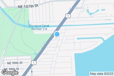 Map image of the property - 1175 NE 102nd St