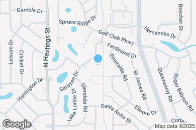 Map image of the property - 2029 Golf Vista Ct