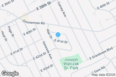 Map image of the property - 2120 E 41st St