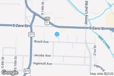 Map image of the property - 1439 Brazil Ave