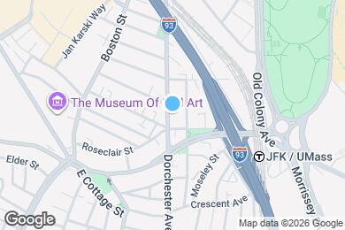 Map image of the property - 842 Dorchester Ave