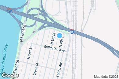 Map image of the property - 3716 N 4th St