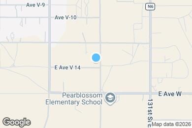 Map image of the property - 12753 E Ave V 14