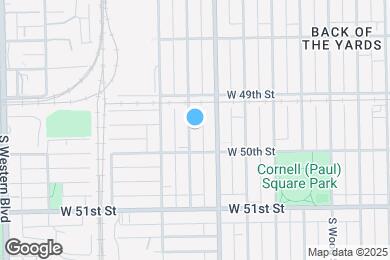 Map image of the property - 4937 S Seeley Ave