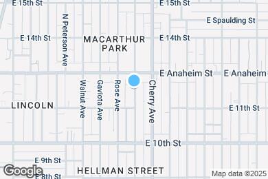 Map image of the property - 1070 Gardenia Ave
