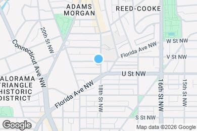 Map image of the property - 2038 18th St NW