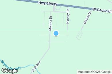 Map image of the property - 521 Lee Dr