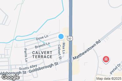 Map image of the property - 152 Calvert St