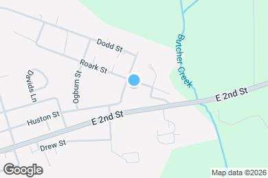 Map image of the property - 905 Roark St