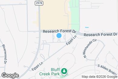 Map image of the property - 10333 Research Forest Dr