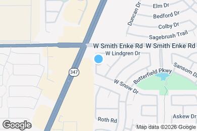 Map image of the property - 21047 N Alma Dr