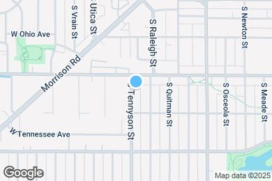 Map image of the property - 930 S Tennyson St
