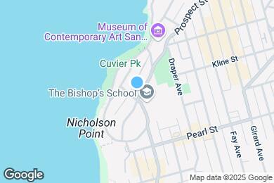 Map image of the property - Oceanhouse on Prospect