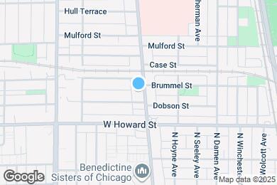 Map image of the property - 140 Ridge Ave