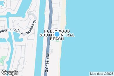 Map image of the property - 2401 S Ocean Dr