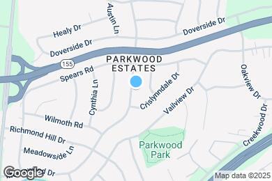 Map image of the property - 3234 Moorewood Dr