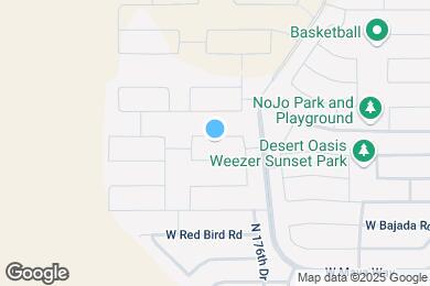 Map image of the property - 17705 W Pinnacle Vista Dr