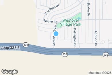 Map image of the property - 8611 Garden Way Dr