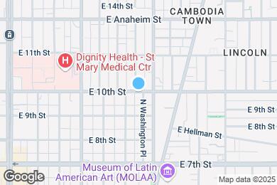 Map image of the property - 828 E 10th St