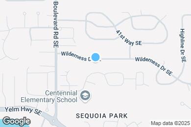 Map image of the property - 2713 Wilderness Dr SE