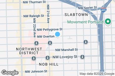 Map image of the property - 2034 NW Overton St