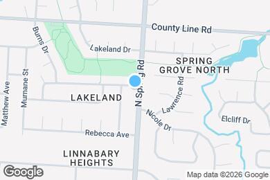 Map image of the property - 793 Kienle Ave