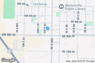 Map image of the property - 207 SW 7th St