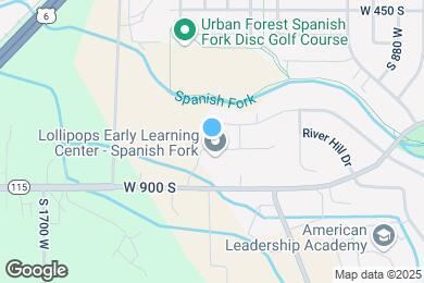 Map image of the property - 1316 W 800 S