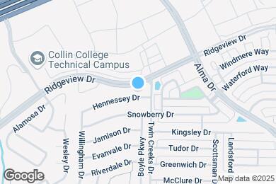 Map image of the property - 1506 Hennessey Dr