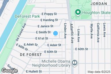 Map image of the property - 447 E 61st St